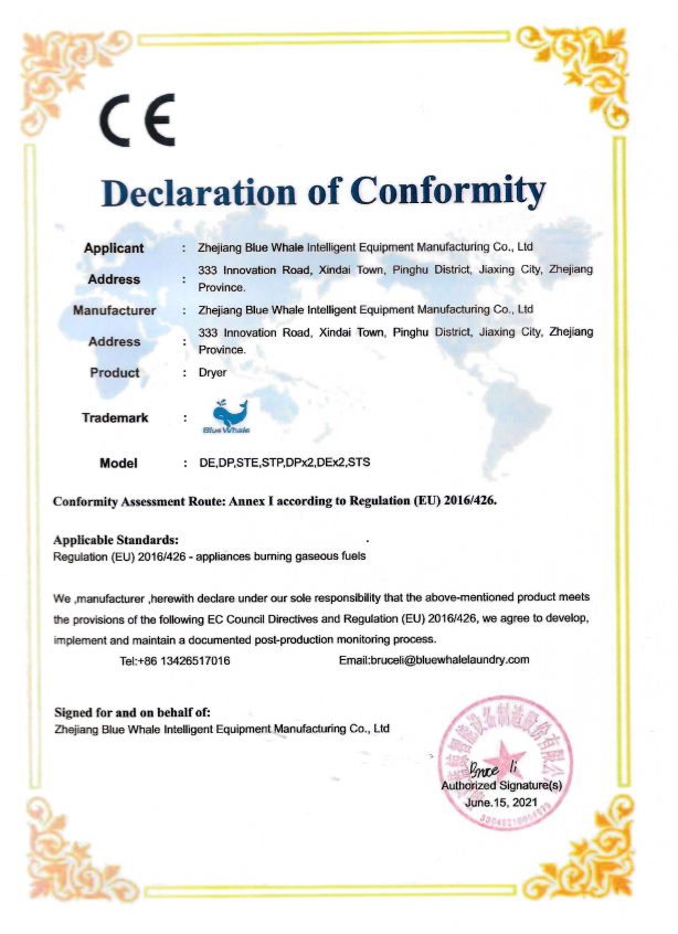 CE certificate