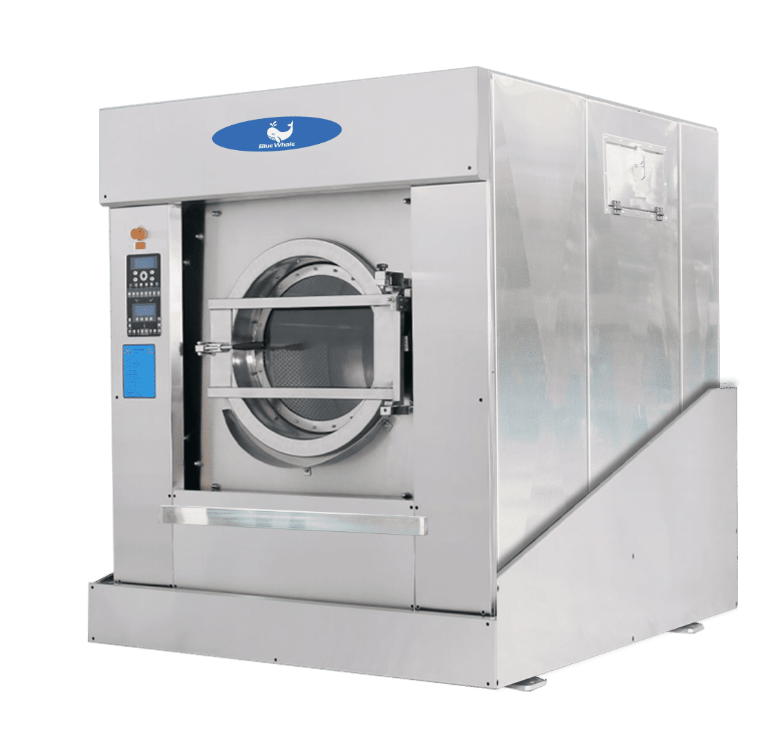 Fully automatic inclined discharge washer