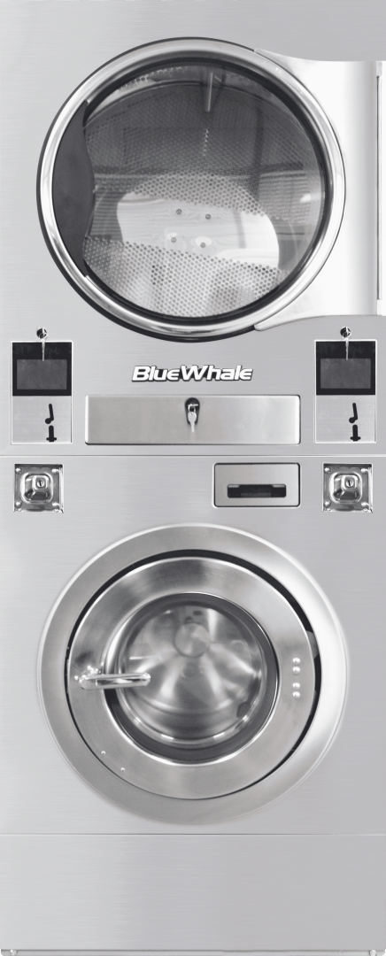 BST Stacked washer-extractor/tumble dryers advantages